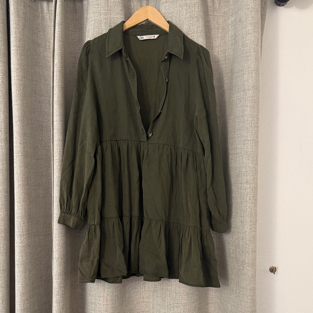 Olive Green Women's dress